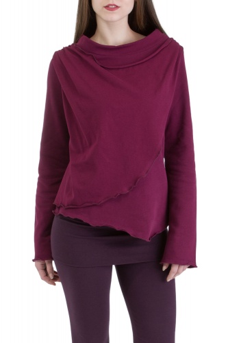 Chiso Pullover wine berry