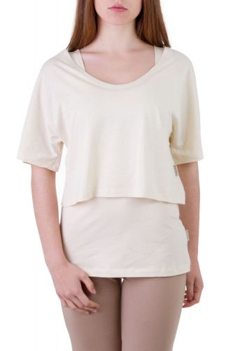 Fuchsia Shirt Set off white