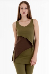 Fire ng olive green-brown