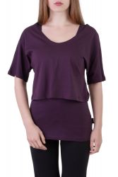 Fuchsia Shirt Set violett